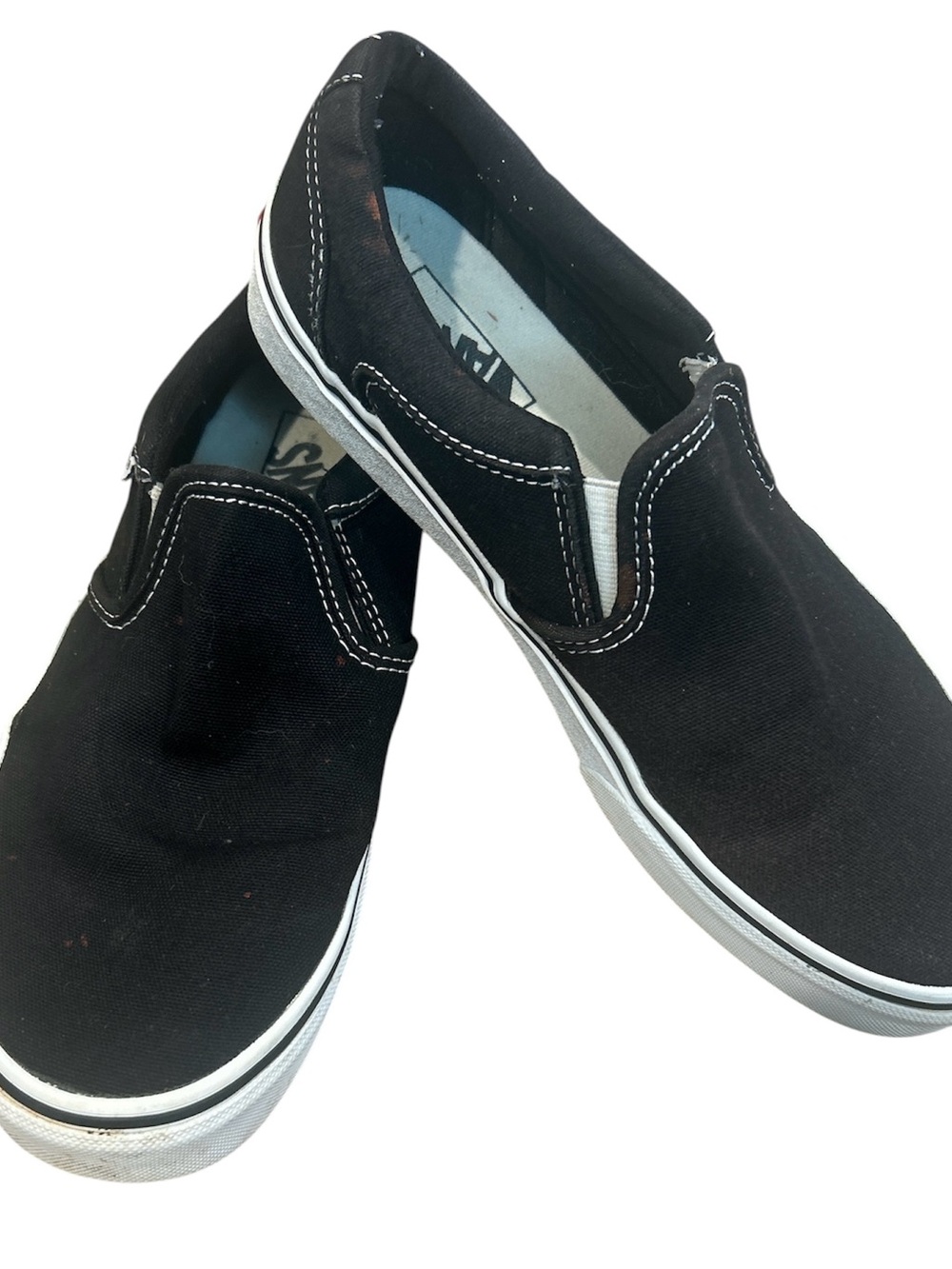 Classic Vans Black Slip-On Shoes Men’s 8 / Women’s 9.5